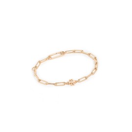 Tory Burch Women's Good Luck Chain Bracelet, Tory Gold, One Size