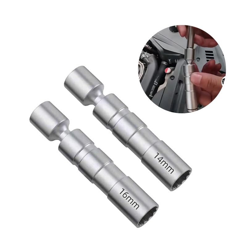 Zalaxt 14mm and 16mm Thin Wall Swivel Magnetic Spark Plug