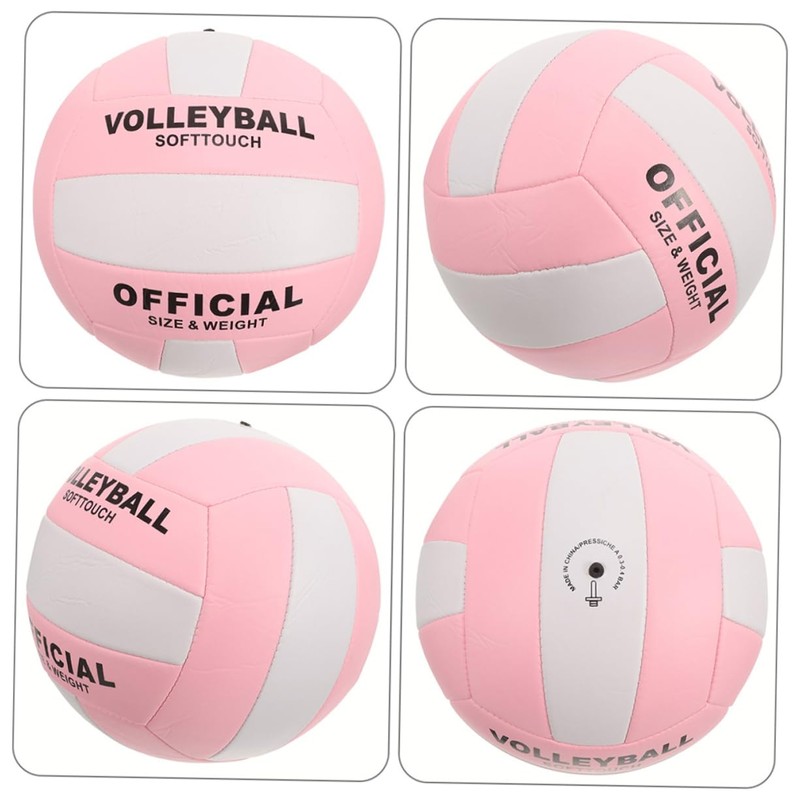 GRIRIW Soft Indoor Volleyball for Sports Training Competitions Durable Resilient
