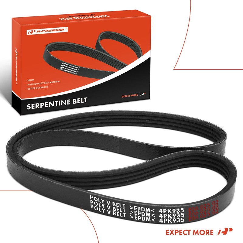 A-Premium Engine Serpentine Drive Belt Compatible with Infiniti QX70 2014,