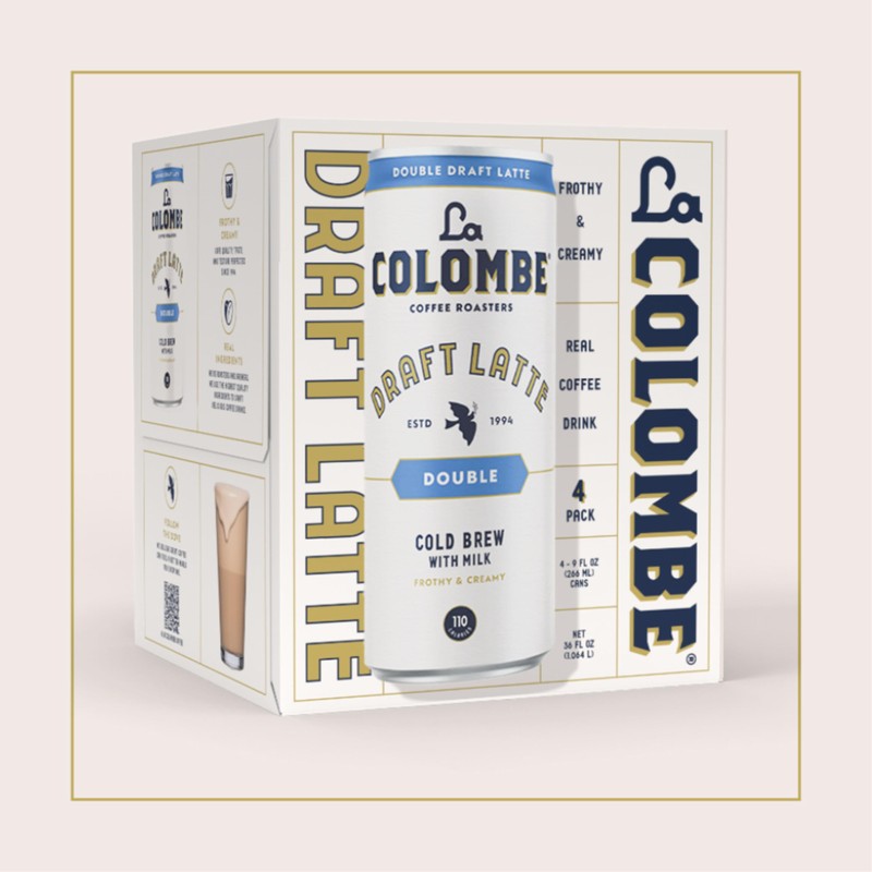La Colombe Draft Latte, Cold-Pressed Espresso and Frothed Milk, Made