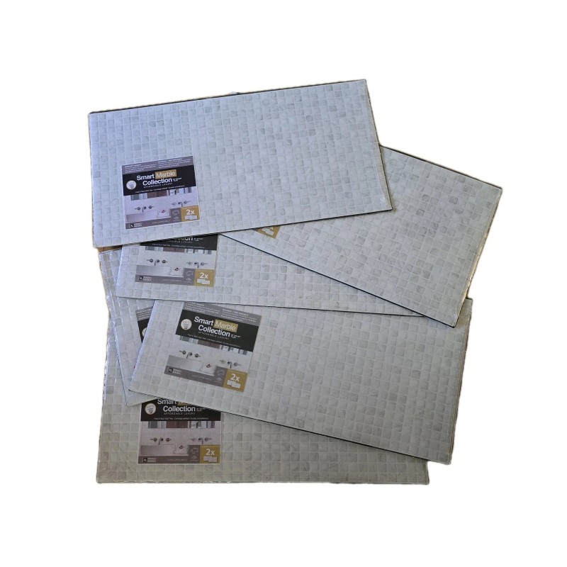 Smart Tiles XL Glossy Peel & Stick 3D Tile Backsplash