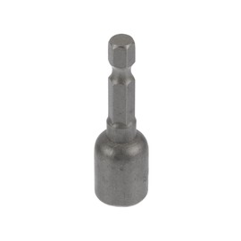 HEROFFIX 1 Pc Impact Socket Durable Hardware Tool 48mm Silver Tone CR-V 6 Point 9mm for Car Motorcycle Dirtbike Repair