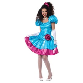California Costumes 80's Party Dress, Adult Women, Small