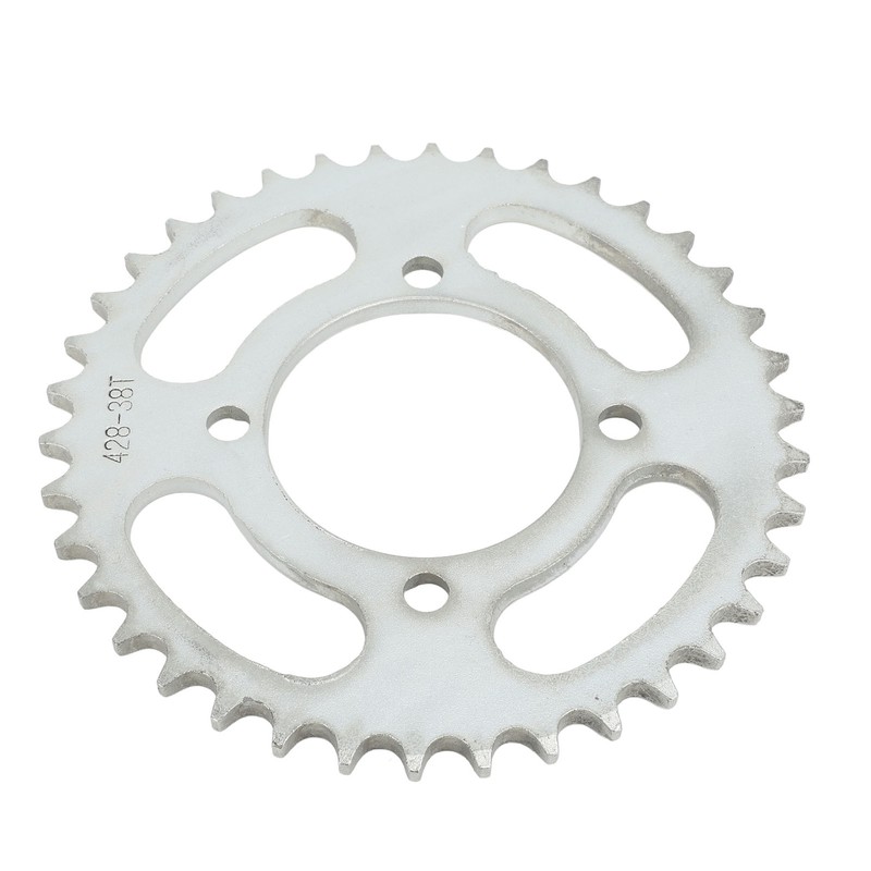 428 Chain 38 Tooth Rear Sprocket Steel Rear Drive Sprocket