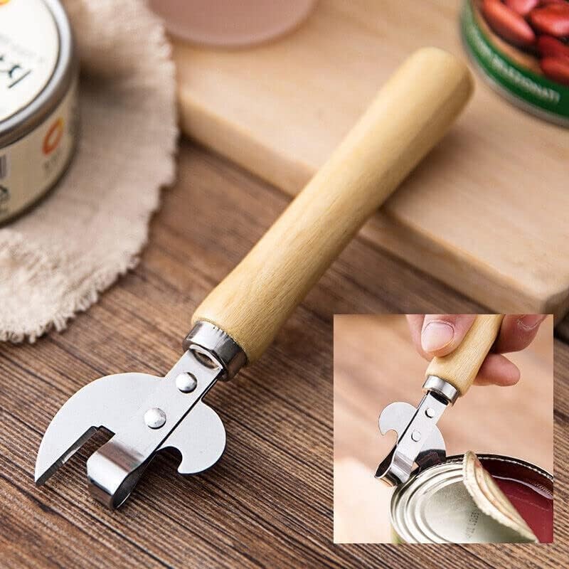 Stainless Steel Kitchen Utensil Multifunctional Lid Remov-e Side Cut Manual