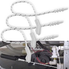 Pack of 3 AP3958767 Dishwasher Door Cable Replaces for Electrolux Frigidaire Gibson Kelvinator Westinghouse 154578801, EA1524995 and PS1524995