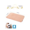 CBJAPAN Carari Bath Mat, Toweling Fabric, Absorbent, Microfiber, 23.6 x