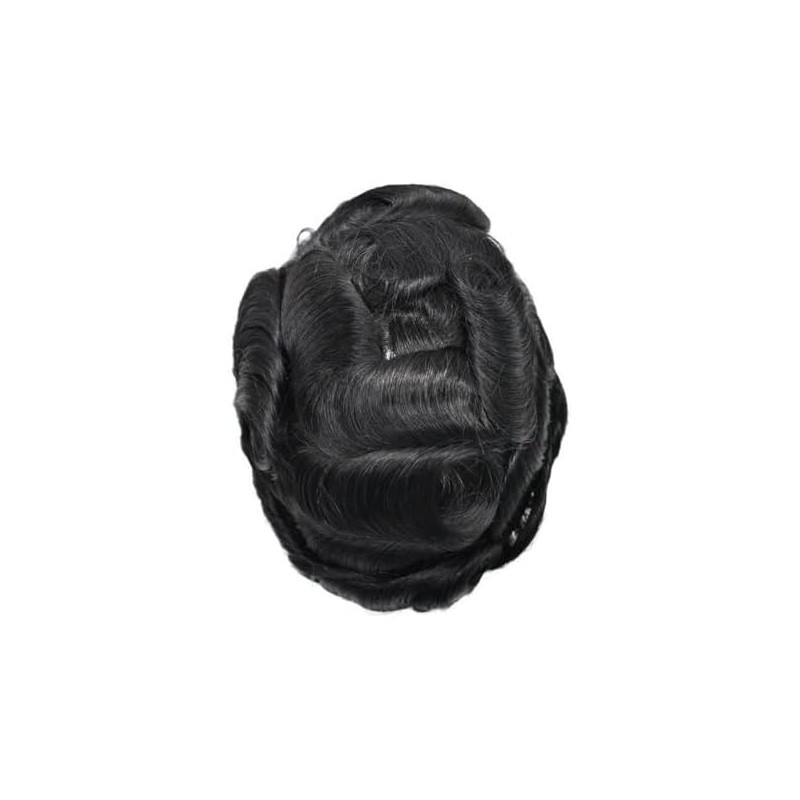 Sistema de reemplazo de cabello humano con base de encaje