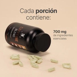 Cafeína Melena León 240 Caps Caffeine Blend Life Sabor