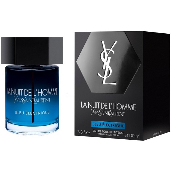 Yves Saint Laurent La Nuit De L'Homme Bleu Electrique Eau de Toilette 100mL