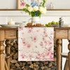 Artoid Mode Cherry Blossom Branches Spring Table Runner, Seasonal Kitchen