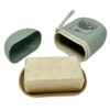 G.B.S Hard Shell Leak Proof Travel Soap Case with Lid