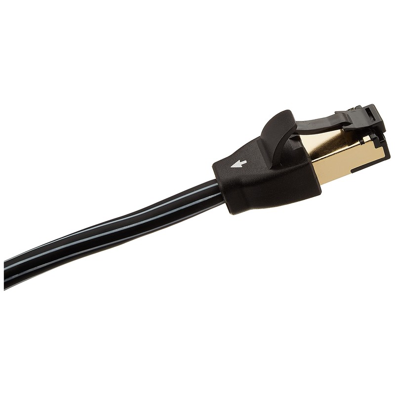 AudioQuest 0.75 m RJ/E Pearl Cat 7 Black Networking Cable