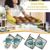 MIFSOIAVV Sea Turtle Ocean Animal Landscape Oven Mitts and Pot
