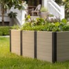 Tierra Verde 48-Inch x 48-Inch Raised Garden Bed with Tool-Free
