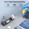 45W Fast Charging Station,Desk Clamp Power Strip,4 PD USB-C Ports,5