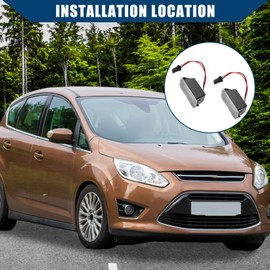 Hihaha LED License Plate Light for Ford C-Max 2013-2018 / 2Pcs White Light