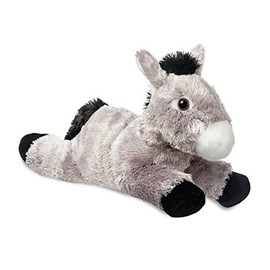 Aurora, 60931 Flopsies Daisy Donkey, 30 cm, Plush Toy, Grey