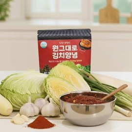 원그대로 진한 감칠맛 김치양념 100g 1팩 Original Thick Savory Kimchi Seasoning 100g 1 Pack