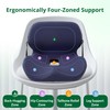 FuturaLoom Ergonomic Seat Cushion for Sciatica Relief & Long Driving