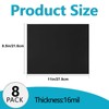 HUSPER Adhesive Magnetic Sheets, 8 Pack 8.5" x 11" Flexible