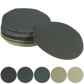40Pcs Flocking Sanding Discs 150mm/6inch Silicon Carbide Hook and Loop Sanding Pads Set Anti-Static Round Dry and Wet Grinding Pads 1000 1500 2000 3000 5000 Grit Sandpaper Fulasun