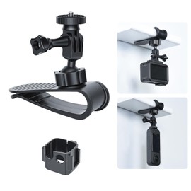 UTEBIT Car Sun Visor Mount, Quick Clip Sun Visor Mount with 1/4'' Screw