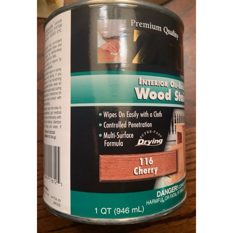 Zar Interior Stain 116 CHERRY Quart