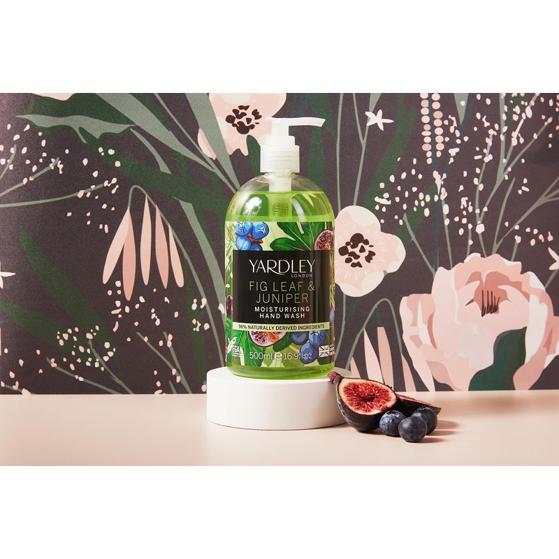 Yardley London Deluxe Fig Leaf and Juniper Botanical Hand Wash