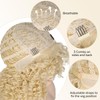 Lady Miranda Blonde Curly Wig Afro Kinky Curly Wigs with