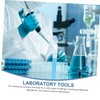 Hohopeti 1Pc Glass Measuring Cylinder with Stopper Thick Graduated Laboratory