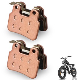 CMTOTWO Brake Pads for Ridstar Ebike: 2 Pair Semi-Metallic Brake Pads Fit for Ridstar Q20, Q20 Pro, Q20 Lite, H26 Pro Electric Bike Brake Accessories - Fit for XD-KLBS-DOT4 Hydraulic Brakes