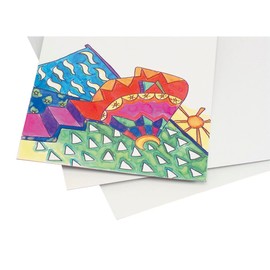 Crescent 200 Hot Press Illustration Board, 20 x 30 Inches, White, Pack of 10