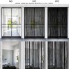 HSYLYM String Door Curtain Window Decoration Room Divider Decoration Single