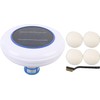 Ionizador Solar para Piscinas, Purificador de Agua Flotante con 4