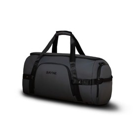 Bayne Convertible Large Size Garment Duffel Bag for Travel, Carry on Garment Duffel Bag for Men and Women - 2 in 1 Hanging Suitcase Suit Travel Bag, Grey, Gym Bag With Yoga Mat Holder