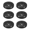 M METERXITY 6-Pack Rubber Grommets for Wiring 22mm Desk Grommet
