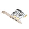 Expansion Card TypeC Riser Card SATA Power Port for VIA