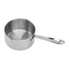 Stainless Steel Butter Warmer Flat Bottom Milk Pot with Double