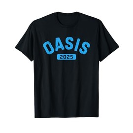 Oasis 2025 Vacation California CA Vintage Retro Souvenirs T-Shirt