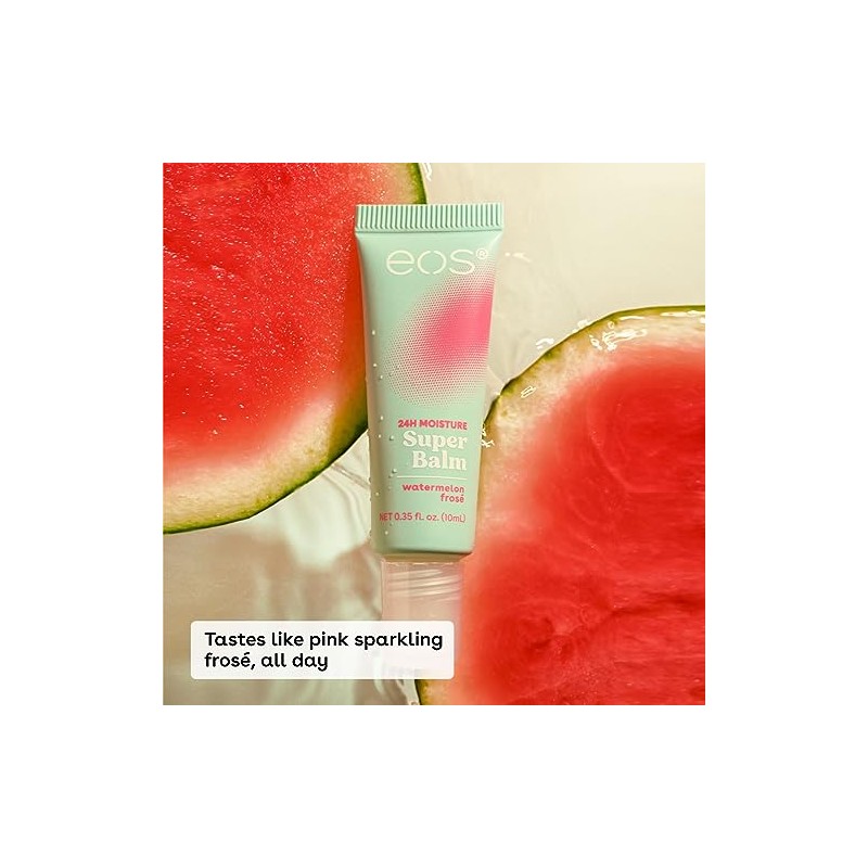 eos- Bálsamo hidratante 24 horas: sandía helada y mango melón,