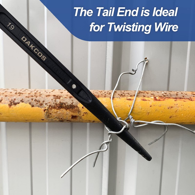 DAKCOS 19mm×22mm OR 3/4"×7/8" 12 Point Double Ended Socket Ratcheting