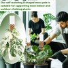 MIIIM 4 Pcs Self-Watering Moss Poles, D Shape Moss Pole