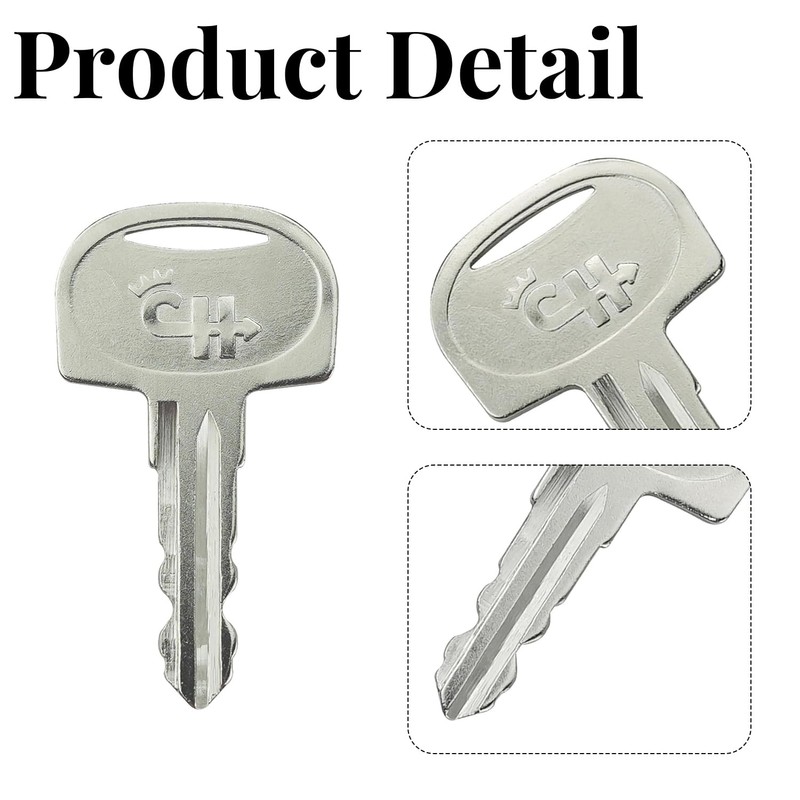5Pcs Ignition Keys 60266568 for Sany Mini Excavator Broderson Crane,601
