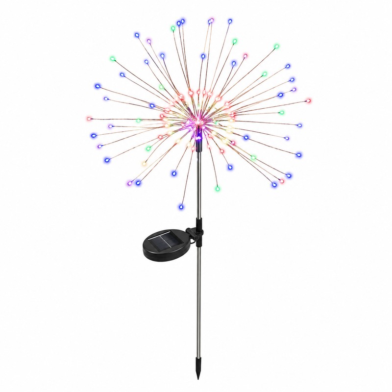 Solar Firework Garden Light for Outdoor Decor – Copper Wire