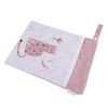 2pcs Hanging Diaper Bag Waterproof Double Pockets Zipper Closure Baby