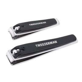 Tweezerman Tweezerman Stainless Steel Nail Combo Set with Fingernail and Toenail Clippers
