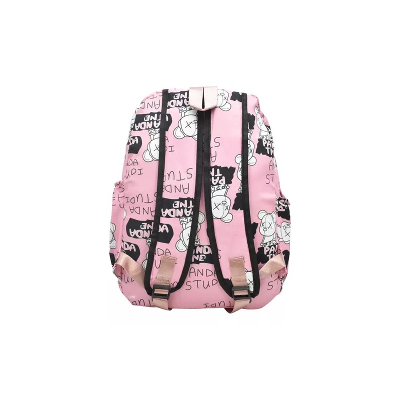 Lluvia Mochila Panda Tne Anda Studi Estampada Rosa Primaria Ll23bjm057