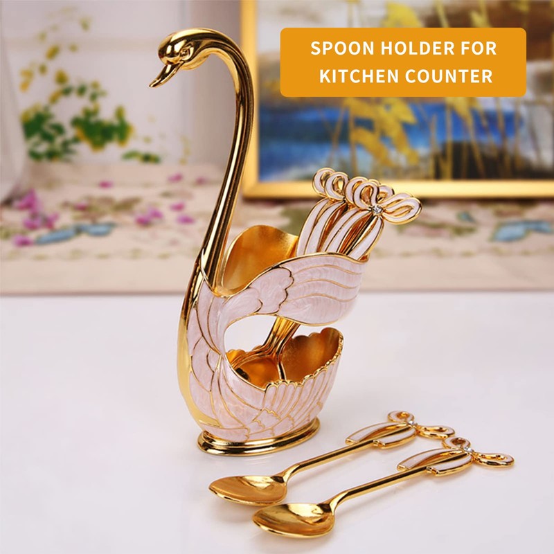 Coffee Spoon Set, 11 cm Long, 6 Coffee Spoons with